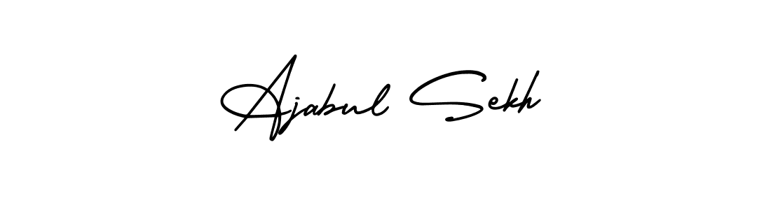 Also we have Ajabul Sekh name is the best signature style. Create professional handwritten signature collection using AmerikaSignatureDemo-Regular autograph style. Ajabul Sekh signature style 3 images and pictures png