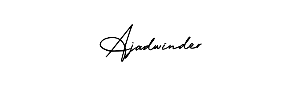 Once you've used our free online signature maker to create your best signature AmerikaSignatureDemo-Regular style, it's time to enjoy all of the benefits that Ajadwinder name signing documents. Ajadwinder signature style 3 images and pictures png