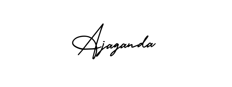 Also You can easily find your signature by using the search form. We will create Ajaganda name handwritten signature images for you free of cost using AmerikaSignatureDemo-Regular sign style. Ajaganda signature style 3 images and pictures png