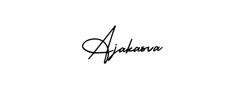 Once you've used our free online signature maker to create your best signature AmerikaSignatureDemo-Regular style, it's time to enjoy all of the benefits that Ajakasva name signing documents. Ajakasva signature style 3 images and pictures png