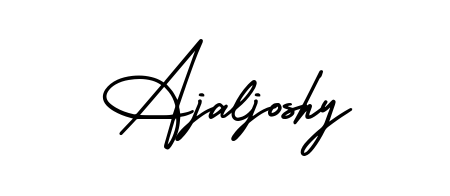 Create a beautiful signature design for name Ajaljoshy. With this signature (AmerikaSignatureDemo-Regular) fonts, you can make a handwritten signature for free. Ajaljoshy signature style 3 images and pictures png