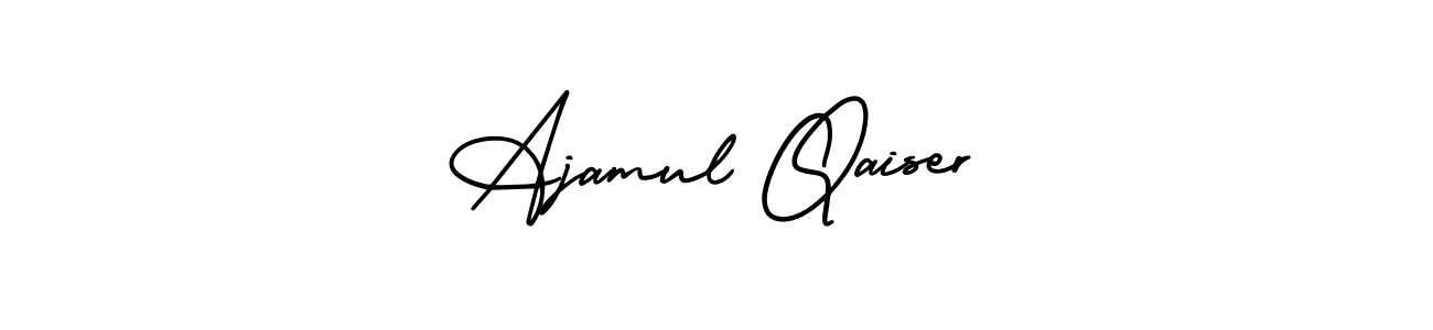 Here are the top 10 professional signature styles for the name Ajamul Qaiser. These are the best autograph styles you can use for your name. Ajamul Qaiser signature style 3 images and pictures png