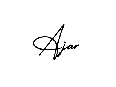 Also You can easily find your signature by using the search form. We will create Ajar name handwritten signature images for you free of cost using AmerikaSignatureDemo-Regular sign style. Ajar signature style 3 images and pictures png