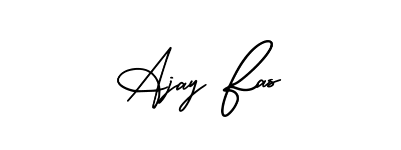 Also You can easily find your signature by using the search form. We will create Ajay Fas name handwritten signature images for you free of cost using AmerikaSignatureDemo-Regular sign style. Ajay Fas signature style 3 images and pictures png