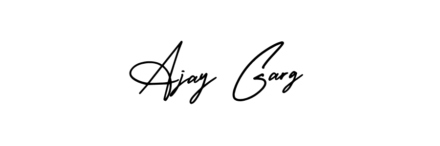 Make a beautiful signature design for name Ajay Garg. Use this online signature maker to create a handwritten signature for free. Ajay Garg signature style 3 images and pictures png