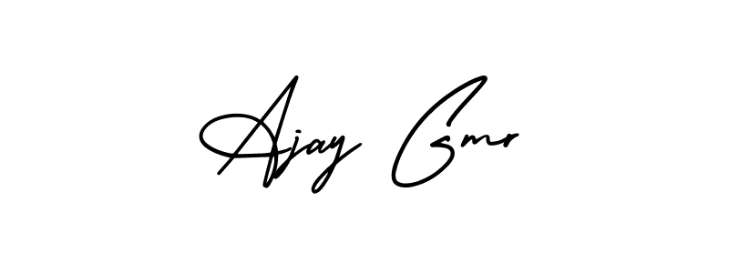Create a beautiful signature design for name Ajay Gmr. With this signature (AmerikaSignatureDemo-Regular) fonts, you can make a handwritten signature for free. Ajay Gmr signature style 3 images and pictures png