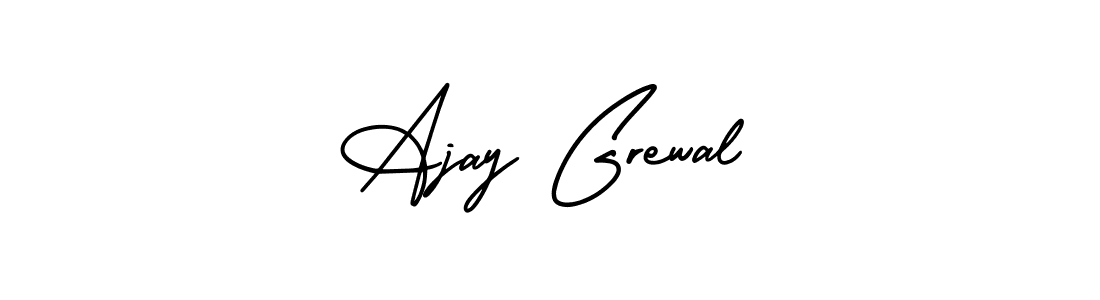 Also You can easily find your signature by using the search form. We will create Ajay Grewal name handwritten signature images for you free of cost using AmerikaSignatureDemo-Regular sign style. Ajay Grewal signature style 3 images and pictures png