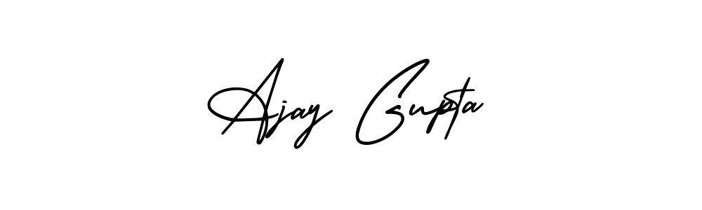 Make a beautiful signature design for name Ajay Gupta. Use this online signature maker to create a handwritten signature for free. Ajay Gupta signature style 3 images and pictures png