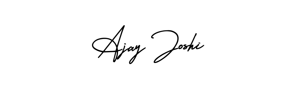 Also we have Ajay Joshi name is the best signature style. Create professional handwritten signature collection using AmerikaSignatureDemo-Regular autograph style. Ajay Joshi signature style 3 images and pictures png