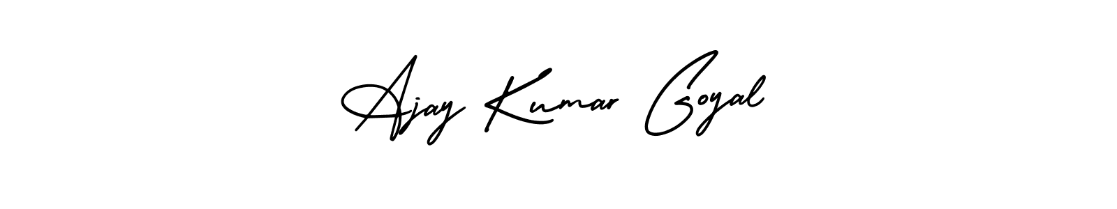 Make a beautiful signature design for name Ajay Kumar Goyal. Use this online signature maker to create a handwritten signature for free. Ajay Kumar Goyal signature style 3 images and pictures png