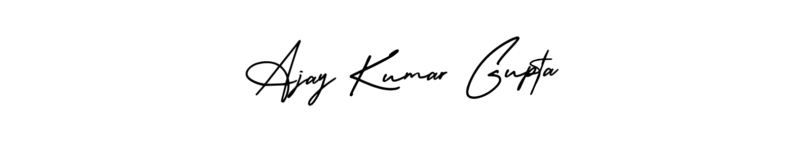 Make a beautiful signature design for name Ajay Kumar Gupta. Use this online signature maker to create a handwritten signature for free. Ajay Kumar Gupta signature style 3 images and pictures png