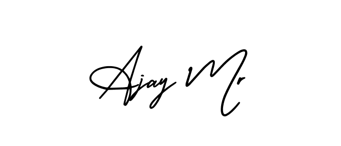 Best and Professional Signature Style for Ajay Mr. AmerikaSignatureDemo-Regular Best Signature Style Collection. Ajay Mr signature style 3 images and pictures png