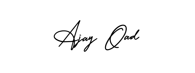 Best and Professional Signature Style for Ajay Oad. AmerikaSignatureDemo-Regular Best Signature Style Collection. Ajay Oad signature style 3 images and pictures png