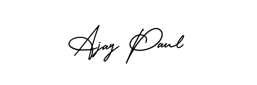 It looks lik you need a new signature style for name Ajay Paul. Design unique handwritten (AmerikaSignatureDemo-Regular) signature with our free signature maker in just a few clicks. Ajay Paul signature style 3 images and pictures png