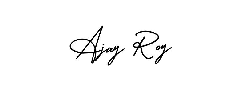 AmerikaSignatureDemo-Regular is a professional signature style that is perfect for those who want to add a touch of class to their signature. It is also a great choice for those who want to make their signature more unique. Get Ajay Roy name to fancy signature for free. Ajay Roy signature style 3 images and pictures png