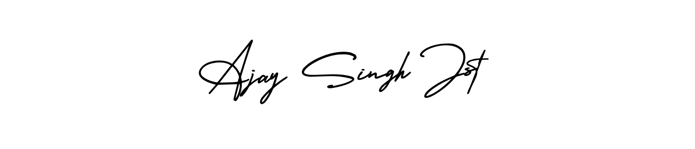 AmerikaSignatureDemo-Regular is a professional signature style that is perfect for those who want to add a touch of class to their signature. It is also a great choice for those who want to make their signature more unique. Get Ajay Singh Jst name to fancy signature for free. Ajay Singh Jst signature style 3 images and pictures png