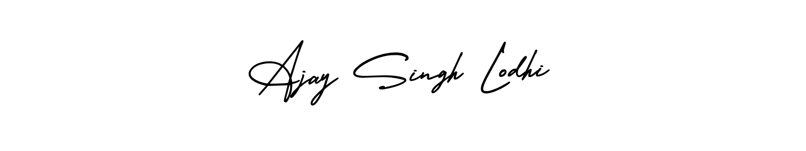 It looks lik you need a new signature style for name Ajay Singh Lodhi. Design unique handwritten (AmerikaSignatureDemo-Regular) signature with our free signature maker in just a few clicks. Ajay Singh Lodhi signature style 3 images and pictures png