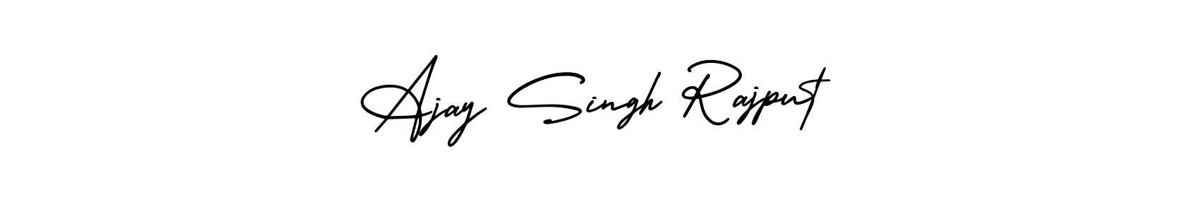 How to Draw Ajay Singh Rajput signature style? AmerikaSignatureDemo-Regular is a latest design signature styles for name Ajay Singh Rajput. Ajay Singh Rajput signature style 3 images and pictures png