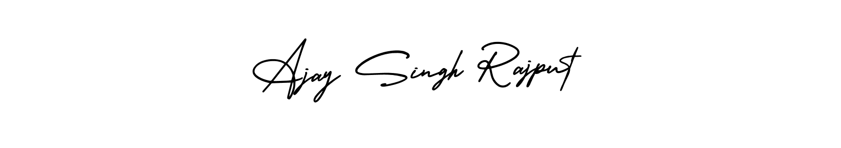 How to make Ajay Singh Rajput signature? AmerikaSignatureDemo-Regular is a professional autograph style. Create handwritten signature for Ajay Singh Rajput name. Ajay Singh Rajput signature style 3 images and pictures png