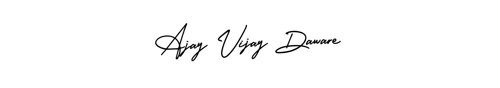 Check out images of Autograph of Ajay Vijay Daware name. Actor Ajay Vijay Daware Signature Style. AmerikaSignatureDemo-Regular is a professional sign style online. Ajay Vijay Daware signature style 3 images and pictures png