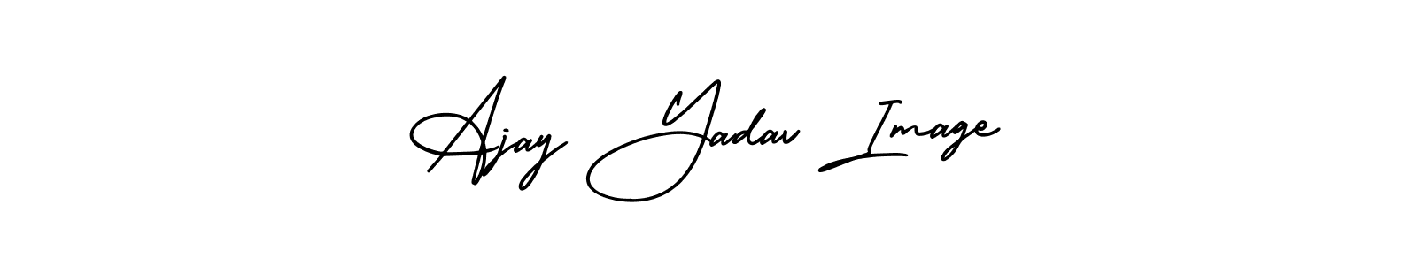 Create a beautiful signature design for name Ajay Yadav Image. With this signature (AmerikaSignatureDemo-Regular) fonts, you can make a handwritten signature for free. Ajay Yadav Image signature style 3 images and pictures png