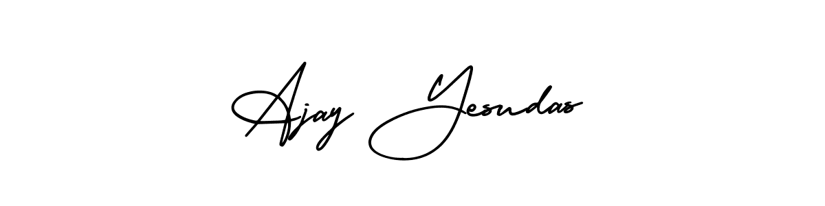 You can use this online signature creator to create a handwritten signature for the name Ajay Yesudas. This is the best online autograph maker. Ajay Yesudas signature style 3 images and pictures png