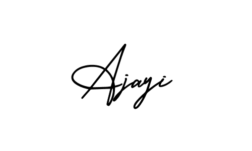 Create a beautiful signature design for name Ajayi. With this signature (AmerikaSignatureDemo-Regular) fonts, you can make a handwritten signature for free. Ajayi signature style 3 images and pictures png