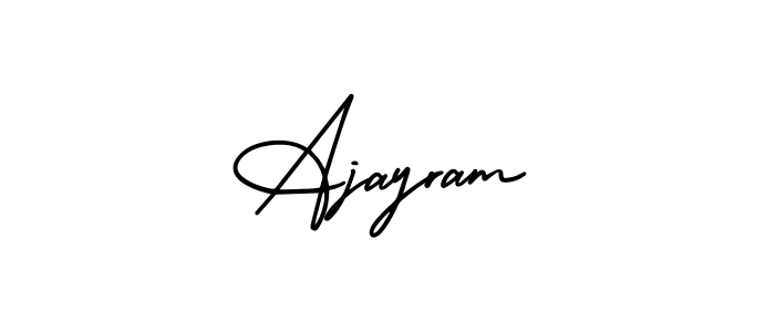 Best and Professional Signature Style for Ajayram. AmerikaSignatureDemo-Regular Best Signature Style Collection. Ajayram signature style 3 images and pictures png