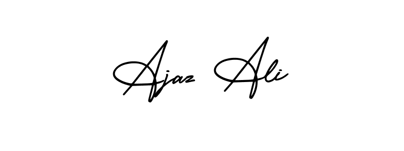 Also we have Ajaz Ali name is the best signature style. Create professional handwritten signature collection using AmerikaSignatureDemo-Regular autograph style. Ajaz Ali signature style 3 images and pictures png