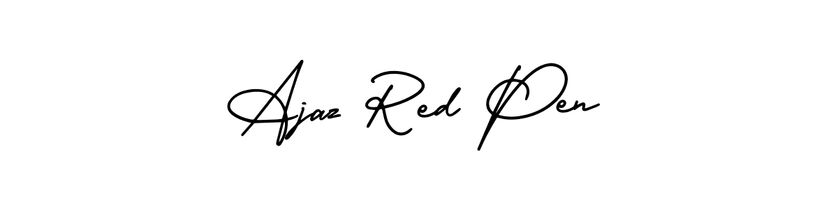 Best and Professional Signature Style for Ajaz Red Pen. AmerikaSignatureDemo-Regular Best Signature Style Collection. Ajaz Red Pen signature style 3 images and pictures png