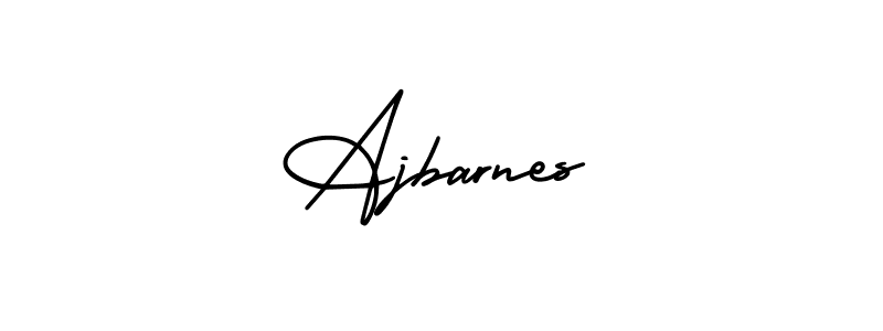 Make a short Ajbarnes signature style. Manage your documents anywhere anytime using AmerikaSignatureDemo-Regular. Create and add eSignatures, submit forms, share and send files easily. Ajbarnes signature style 3 images and pictures png