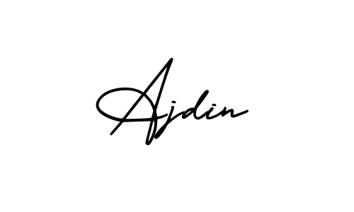 Ajdin stylish signature style. Best Handwritten Sign (AmerikaSignatureDemo-Regular) for my name. Handwritten Signature Collection Ideas for my name Ajdin. Ajdin signature style 3 images and pictures png