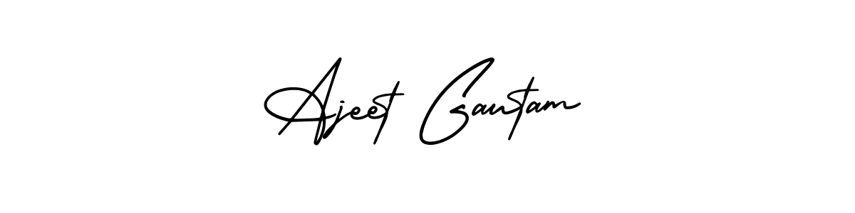 Check out images of Autograph of Ajeet Gautam name. Actor Ajeet Gautam Signature Style. AmerikaSignatureDemo-Regular is a professional sign style online. Ajeet Gautam signature style 3 images and pictures png