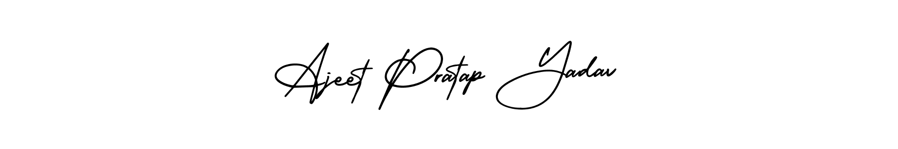 Check out images of Autograph of Ajeet Pratap Yadav name. Actor Ajeet Pratap Yadav Signature Style. AmerikaSignatureDemo-Regular is a professional sign style online. Ajeet Pratap Yadav signature style 3 images and pictures png