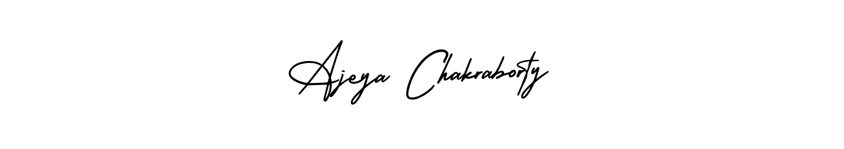 Create a beautiful signature design for name Ajeya Chakraborty. With this signature (AmerikaSignatureDemo-Regular) fonts, you can make a handwritten signature for free. Ajeya Chakraborty signature style 3 images and pictures png