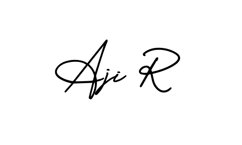 Here are the top 10 professional signature styles for the name Aji R. These are the best autograph styles you can use for your name. Aji R signature style 3 images and pictures png