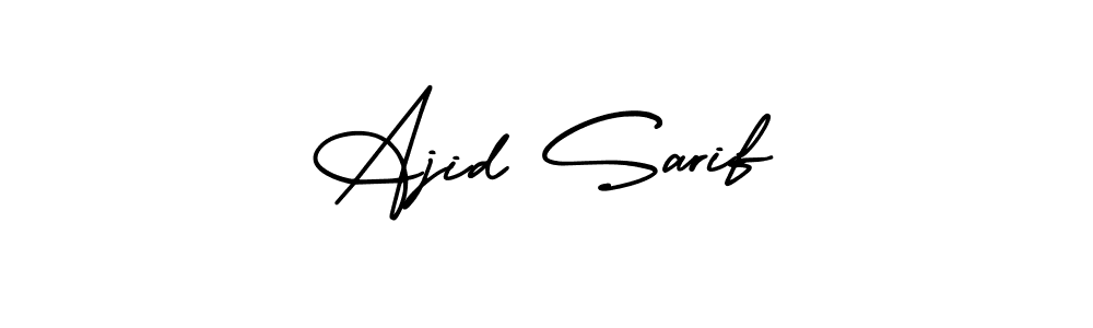 AmerikaSignatureDemo-Regular is a professional signature style that is perfect for those who want to add a touch of class to their signature. It is also a great choice for those who want to make their signature more unique. Get Ajid Sarif name to fancy signature for free. Ajid Sarif signature style 3 images and pictures png