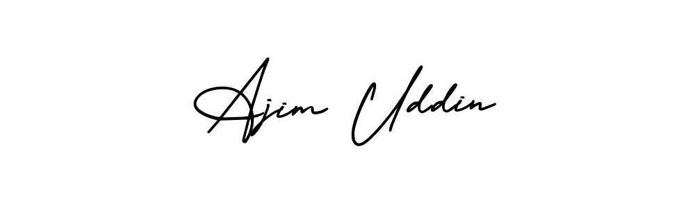 How to Draw Ajim Uddin signature style? AmerikaSignatureDemo-Regular is a latest design signature styles for name Ajim Uddin. Ajim Uddin signature style 3 images and pictures png