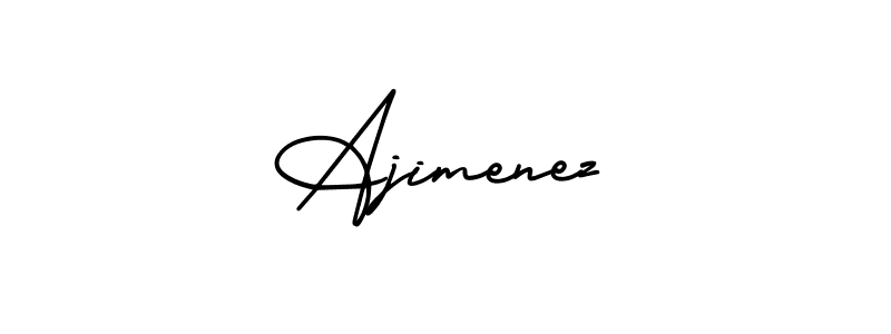 Make a beautiful signature design for name Ajimenez. Use this online signature maker to create a handwritten signature for free. Ajimenez signature style 3 images and pictures png