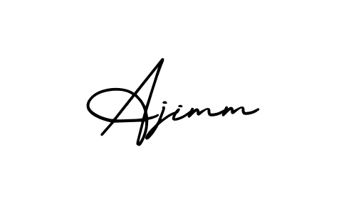 Also we have Ajimm name is the best signature style. Create professional handwritten signature collection using AmerikaSignatureDemo-Regular autograph style. Ajimm signature style 3 images and pictures png