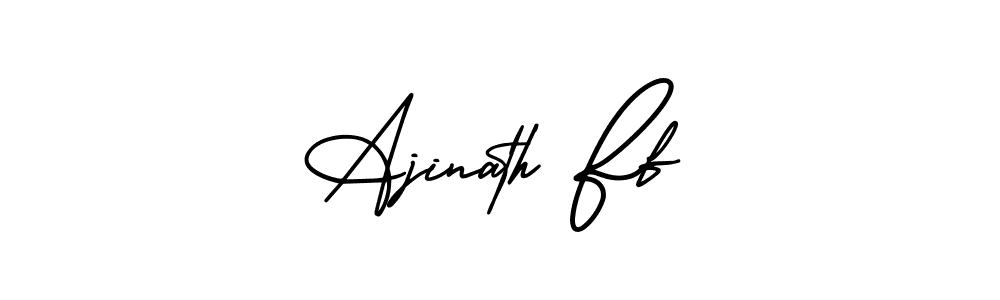 Make a beautiful signature design for name Ajinath Ff. Use this online signature maker to create a handwritten signature for free. Ajinath Ff signature style 3 images and pictures png