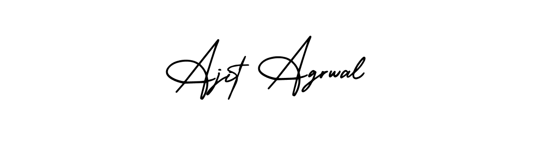 AmerikaSignatureDemo-Regular is a professional signature style that is perfect for those who want to add a touch of class to their signature. It is also a great choice for those who want to make their signature more unique. Get Ajit Agrwal name to fancy signature for free. Ajit Agrwal signature style 3 images and pictures png