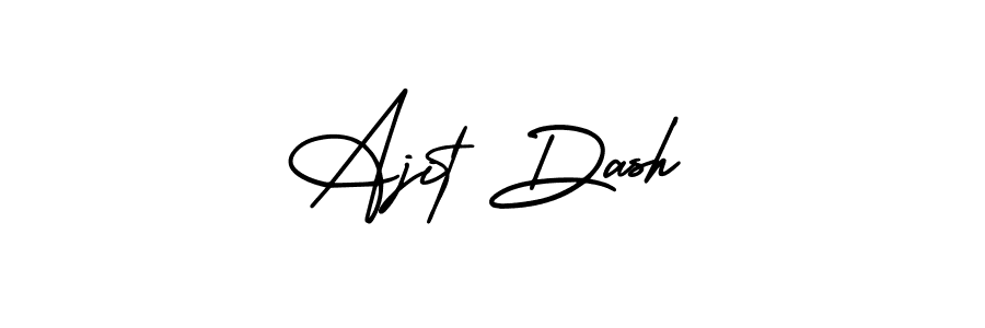 Best and Professional Signature Style for Ajit Dash. AmerikaSignatureDemo-Regular Best Signature Style Collection. Ajit Dash signature style 3 images and pictures png