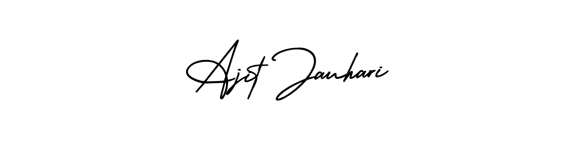 Ajit Jauhari stylish signature style. Best Handwritten Sign (AmerikaSignatureDemo-Regular) for my name. Handwritten Signature Collection Ideas for my name Ajit Jauhari. Ajit Jauhari signature style 3 images and pictures png