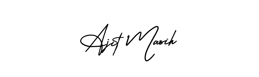 Best and Professional Signature Style for Ajit Masih. AmerikaSignatureDemo-Regular Best Signature Style Collection. Ajit Masih signature style 3 images and pictures png