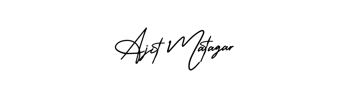 You can use this online signature creator to create a handwritten signature for the name Ajit Matagar. This is the best online autograph maker. Ajit Matagar signature style 3 images and pictures png