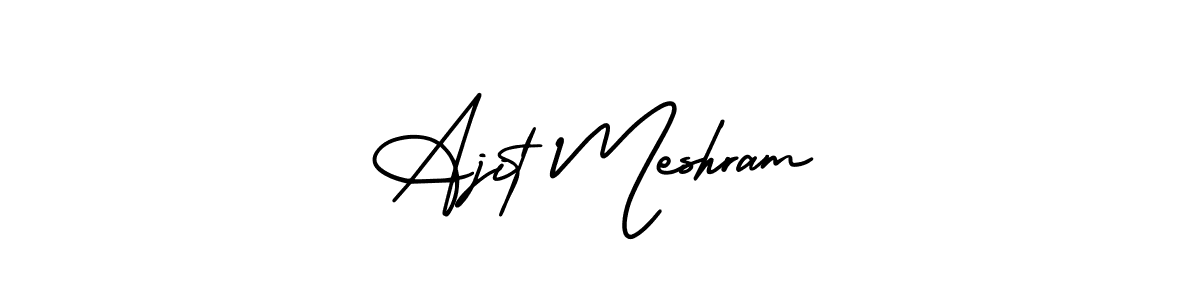 Once you've used our free online signature maker to create your best signature AmerikaSignatureDemo-Regular style, it's time to enjoy all of the benefits that Ajit Meshram name signing documents. Ajit Meshram signature style 3 images and pictures png