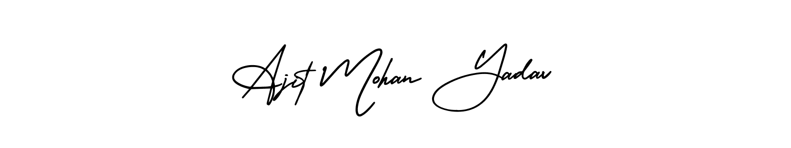 Once you've used our free online signature maker to create your best signature AmerikaSignatureDemo-Regular style, it's time to enjoy all of the benefits that Ajit Mohan Yadav name signing documents. Ajit Mohan Yadav signature style 3 images and pictures png