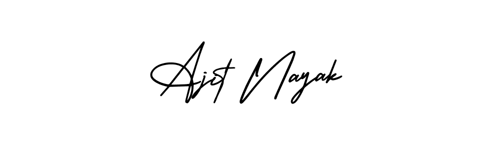 Make a short Ajit Nayak signature style. Manage your documents anywhere anytime using AmerikaSignatureDemo-Regular. Create and add eSignatures, submit forms, share and send files easily. Ajit Nayak signature style 3 images and pictures png