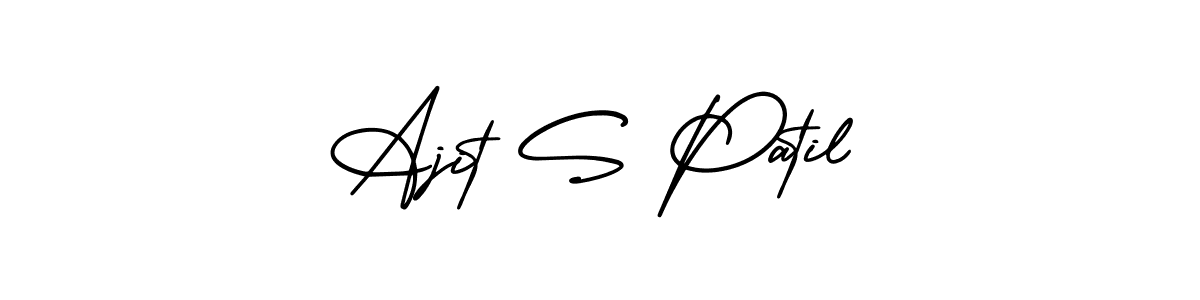 It looks lik you need a new signature style for name Ajit S Patil. Design unique handwritten (AmerikaSignatureDemo-Regular) signature with our free signature maker in just a few clicks. Ajit S Patil signature style 3 images and pictures png